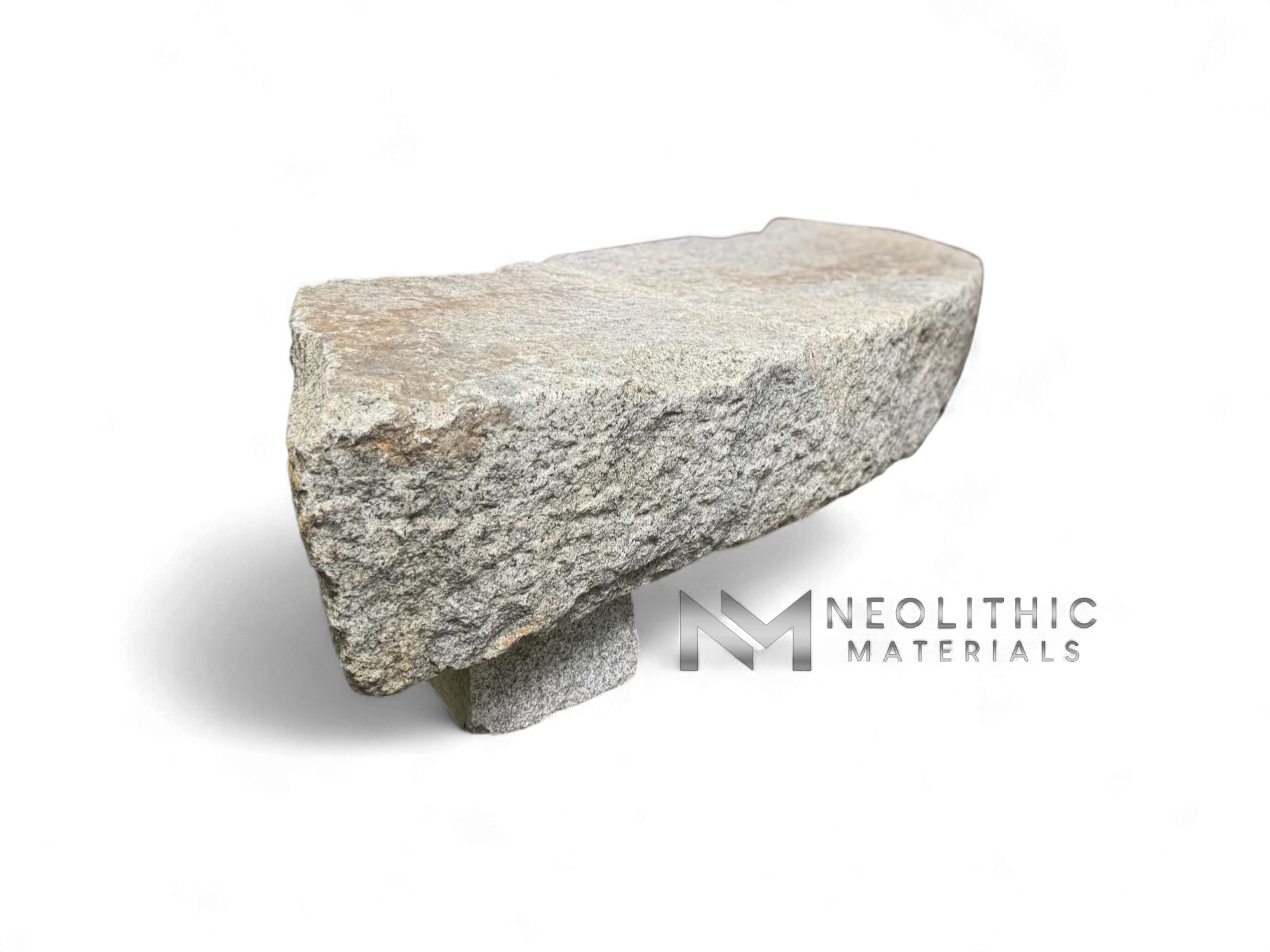 Antique Granite Bench - Image 6